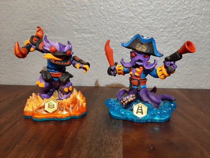 Monster Mixup Wash Buckler & Fire Kracken